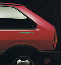 Exterieur VW Polo Peppermint 1990