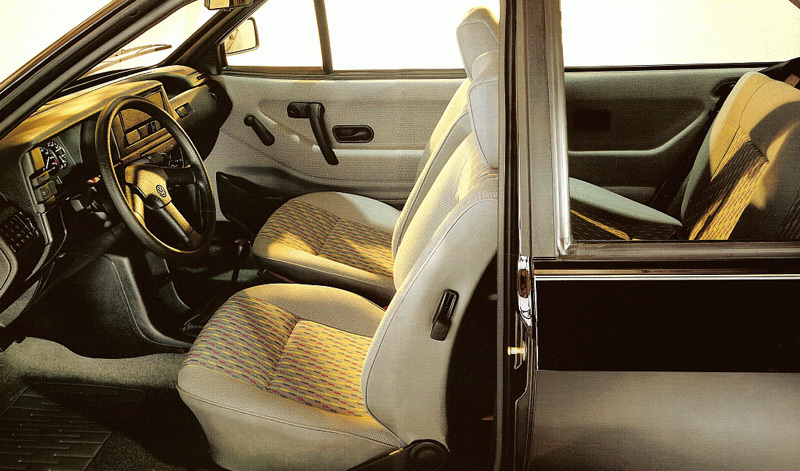 Interieur de la VW Polo Bagatelle