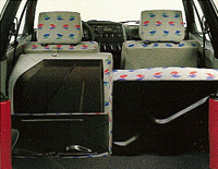 Intérieur de la VW Polo Universal 1992